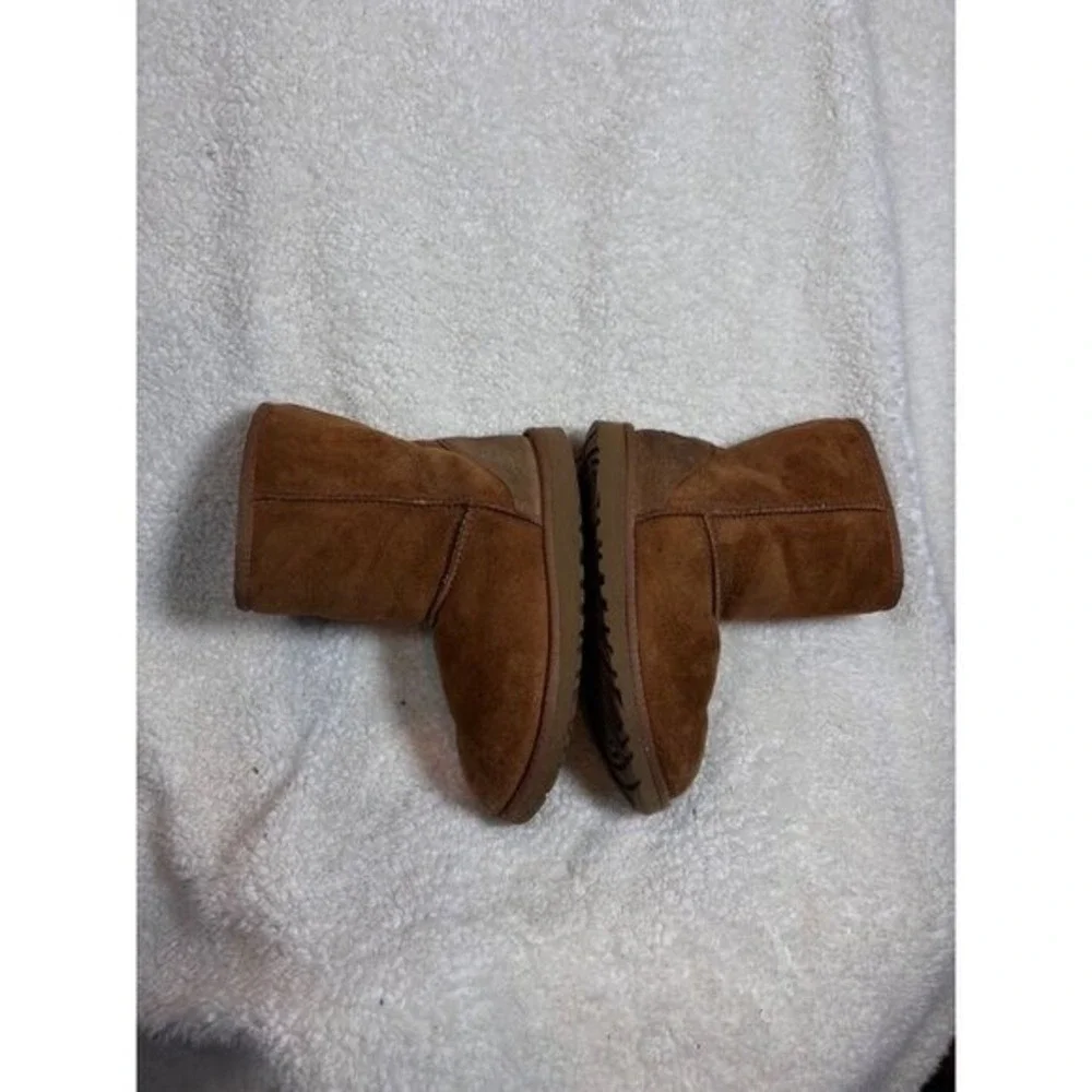 Kids UGG Australia Brown‎ Suede Sheepskin Lined Boots Size [SIZE] 4